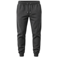 Premium Tapered Fit Joggers – Charcoal Grey | BERZZAVIO