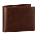 Premium Leather Bifold Wallet – Rich Chestnut Brown | BERZZAVIO